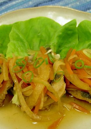あじの南蛮漬け(透析食)-レシピのメイン写真