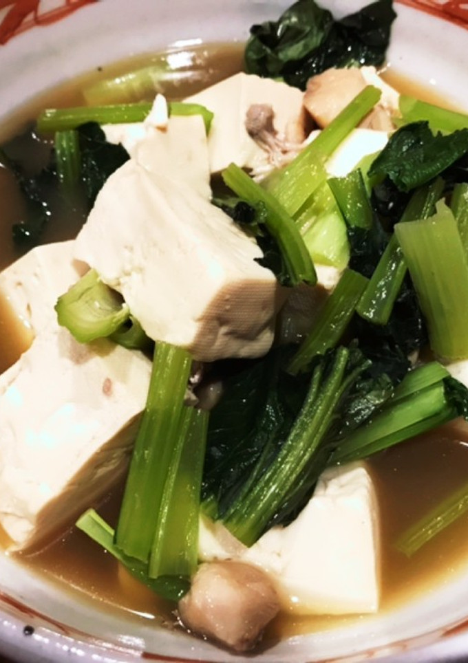 煮魚の煮汁で豆腐の煮物-レシピのメイン写真