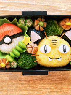 キャラ弁 ポケモン ニャース-レシピのメイン写真