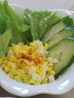 ミモザサラダ2(透析食)-レシピのメイン写真