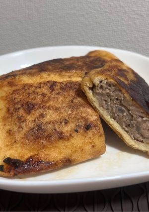 油揚げの肉詰め-レシピのメイン写真