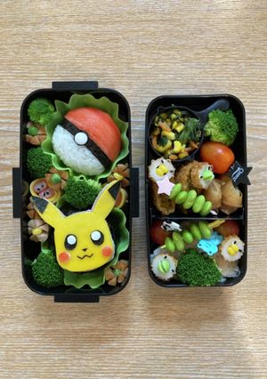 キャラ弁 ポケモン ピカチュウ-レシピのメイン写真