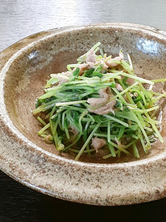 【野菜ソムリエ】豆苗とツナのポン酢和え-レシピのメイン写真
