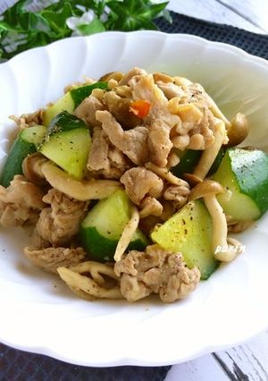 ご飯が進む!豚肉ときゅうりの豆板醤炒め-レシピのメイン写真