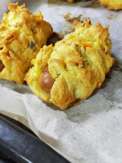 米粉でケークサレ風惣菜パン-レシピのメイン写真