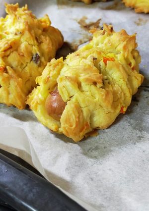米粉でケークサレ風惣菜パン-レシピのメイン写真