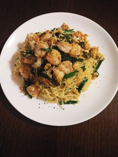 絶品☆海老のニラ玉焼きそば-レシピのメイン写真
