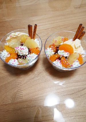 プリンアラモード-レシピのメイン写真