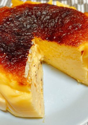 混ぜるだけ簡単バスク風チーズケーキ-レシピのメイン写真