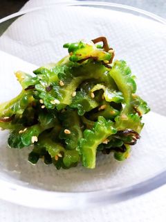 やみつき!!ゴーヤのおひたし-レシピのメイン写真