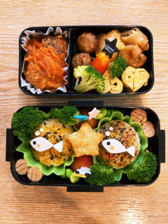 キャラ弁 おさかな-レシピのメイン写真