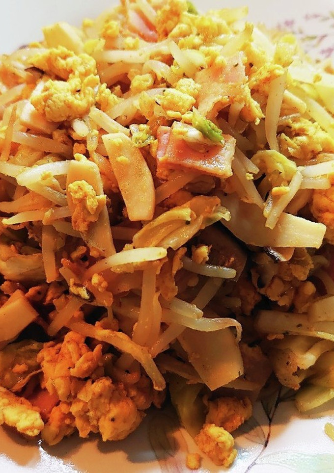 玉子ともやしのカレー風味炒め-レシピのメイン写真