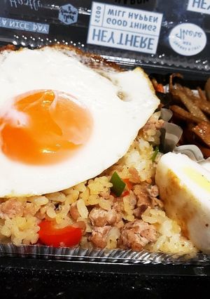 簡単！ひき肉でガーリックチャーハン-レシピのメイン写真
