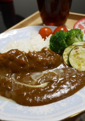 甘えびカレー(万能ソースから)-レシピのメイン写真