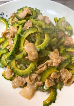 ゴーヤ苦手な人にも豚肉とゴーヤの味噌炒め-レシピのメイン写真