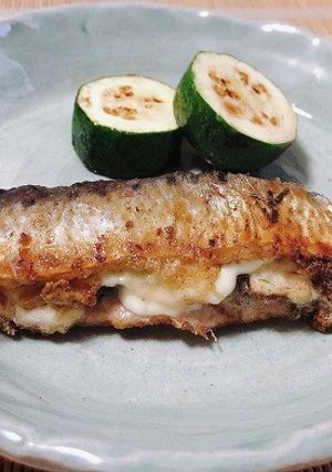 【VD＋カルシウム】イワシの梅チーズ焼き-レシピのメイン写真