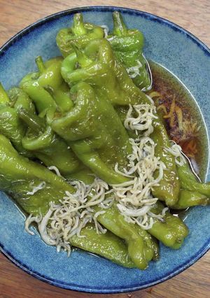 万願寺唐辛子の揚げびたし-レシピのメイン写真