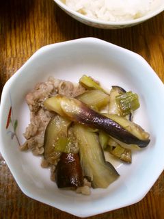なすと豚肉の甘辛炒め煮-レシピのメイン写真