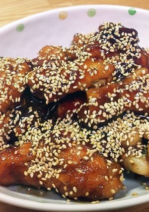 鶏手羽元の甘辛煮-レシピのメイン写真