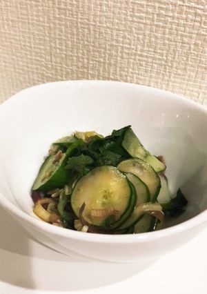 キュウリと薬味の浅漬け-レシピのメイン写真