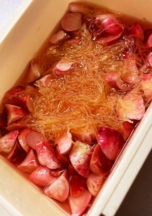 二十日大根とそうめんかぼちゃのピクルス-レシピのメイン写真