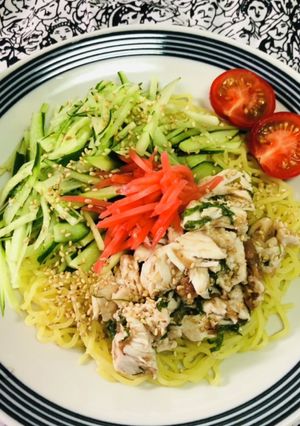 梅肉でサッパリ！アレンジ冷やし中華-レシピのメイン写真
