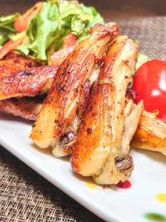 手羽中焼き。ごはんにもビールにも♪-レシピのメイン写真
