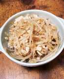 おつまみに！もやしとチキンのレンジナムル