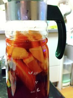 オレンジとマンゴーでフルーツティー-レシピのメイン写真