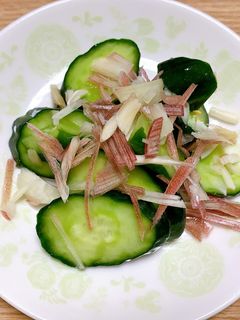 きゅうりの漬物(白だし生姜mix)-レシピのメイン写真