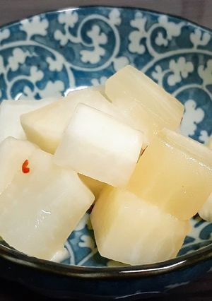 レンチンで大根の浅漬け-レシピのメイン写真
