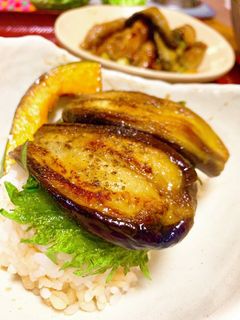 なすの蒲焼丼-レシピのメイン写真