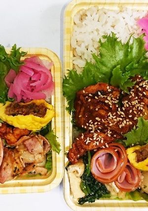 【夫婦弁当95】スパイシーチキンとホタテ-レシピのメイン写真