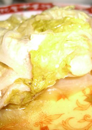白菜と豚肉のミルフィーユ（コンソメ仕立）-レシピのメイン写真