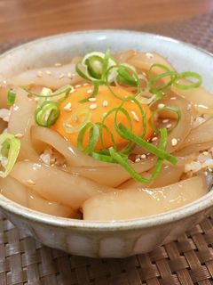 簡単♡イカの漬け丼-レシピのメイン写真
