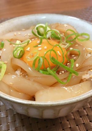 簡単♡イカの漬け丼-レシピのメイン写真