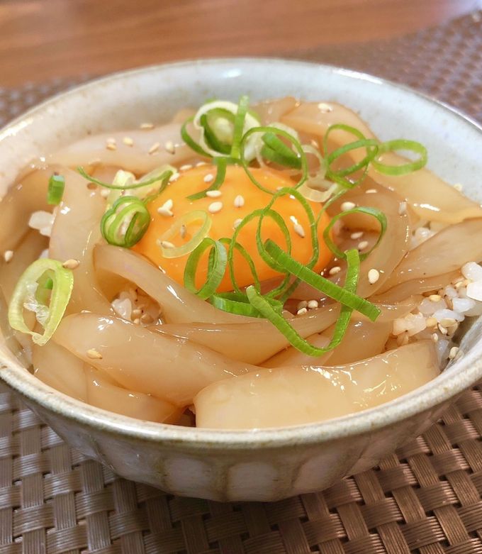 簡単♡イカの漬け丼-レシピのメイン写真