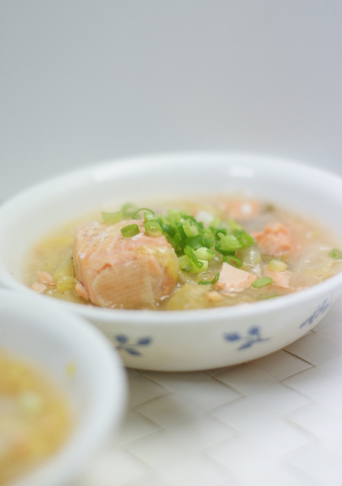 白菜と甘塩鮭の中華風煮＊圧力鍋で-レシピのメイン写真