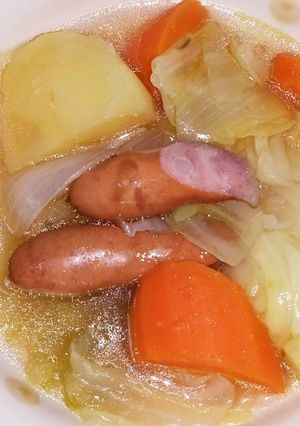 81朝のスープ其の３体に優しい朝のポトフ-レシピのメイン写真