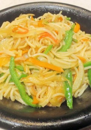 焼きビーフン風そうめん炒め-レシピのメイン写真