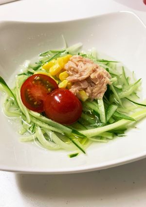 さっぱり！きゅうりラーメン！-レシピのメイン写真
