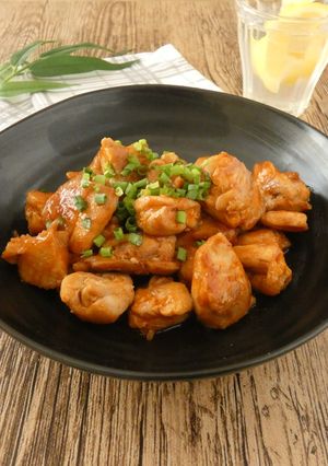 鶏肉のにんにくケチャポン炒め-レシピのメイン写真
