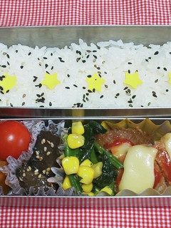中学生のお弁当 2021.7.30-レシピのメイン写真