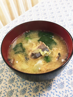栄養たっぷり☆サバのお味噌汁-レシピのメイン写真