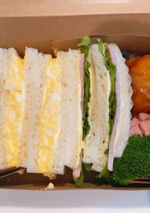 サンドイッチ♡弁当-レシピのメイン写真