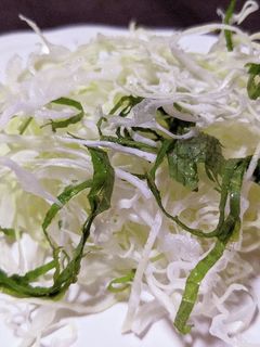 大葉入り千切りキャベツ-レシピのメイン写真