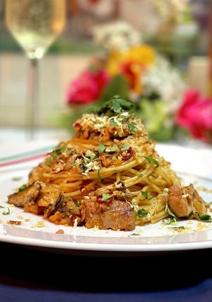 魚嫌いの子供も食べれるイワシのパスタ♡-レシピのメイン写真