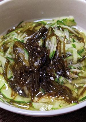 きゅうりと葉しょうがのもずく酢-レシピのメイン写真