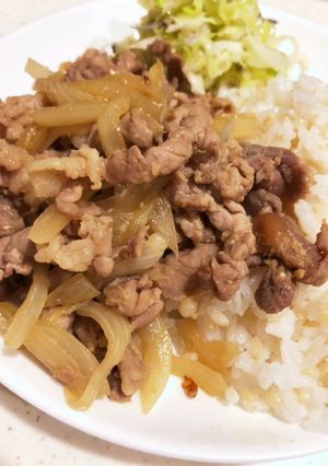 豚肉と玉ねぎのスタミナ炒め-レシピのメイン写真