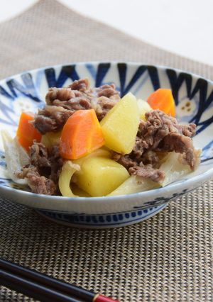 パッククッキング 肉じゃが-レシピのメイン写真